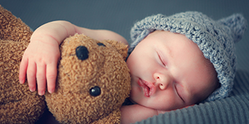 Image of a sleeping baby